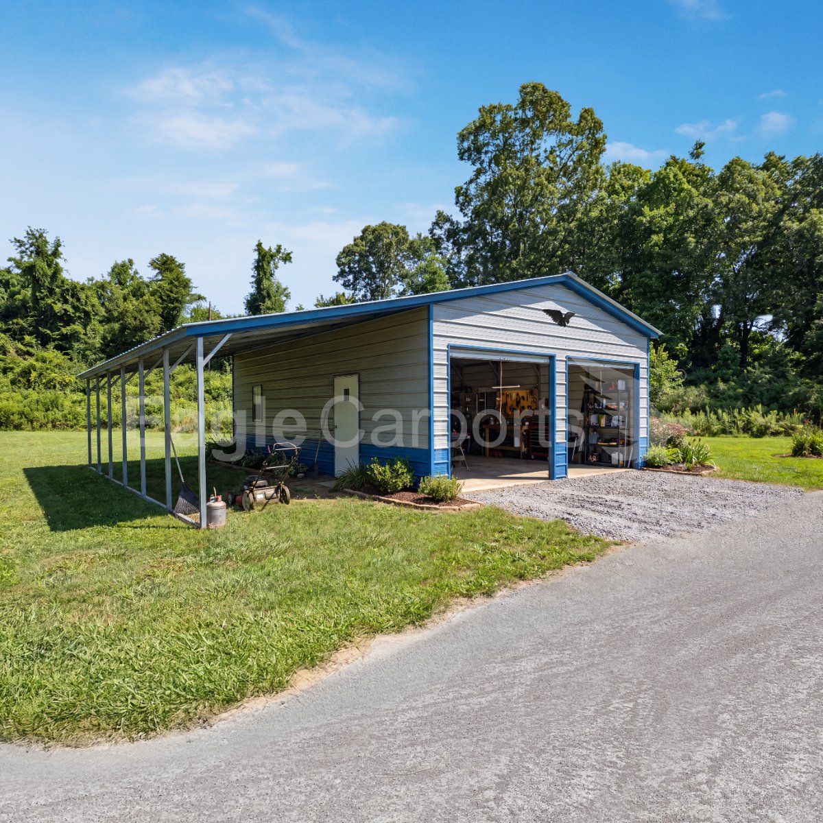 36x30x10/7 Metal Workshop